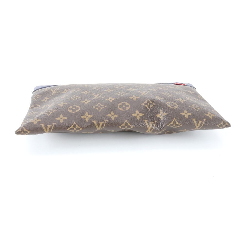 Louis Vuitton Monogram Pochette Apollo Leather Clutch Pouch — view 5