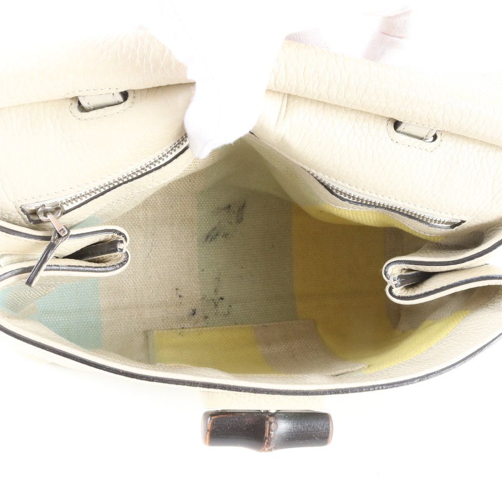 Gucci Bambu Daily Leather 2-Way Shoulder Bag Crossbody Hand — view 7