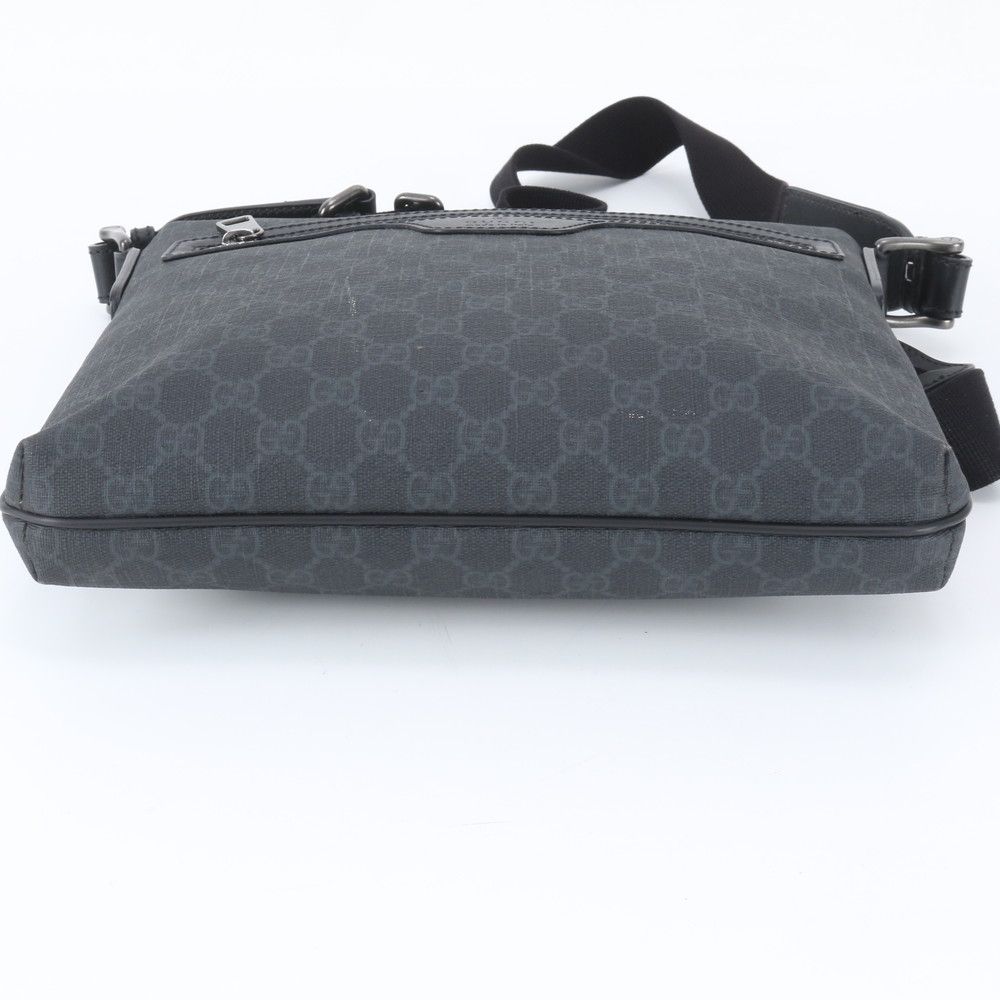 Gucci GG Supreme Leather Shoulder Bag Crossbody Messenger Business Tote — view 6