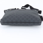 Gucci GG Supreme Leather Shoulder Bag Crossbody Messenger Business Tote — view 6
