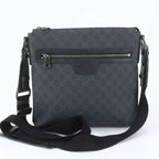 Gucci GG Supreme Leather Shoulder Bag Crossbody Messenger Business Tote