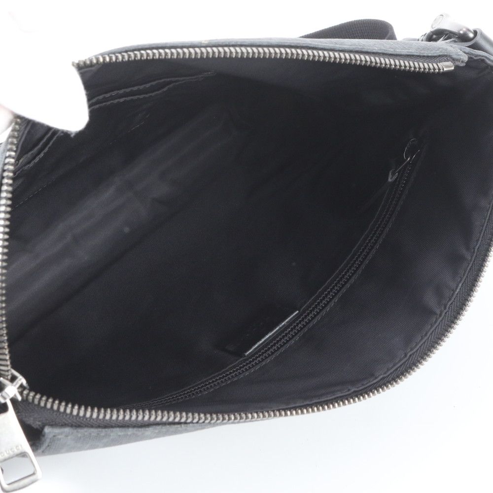 Gucci GG Supreme Leather Shoulder Bag Crossbody Messenger Business Tote — view 7