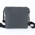 Gucci GG Supreme Leather Shoulder Bag Crossbody Messenger Business Tote — view 3