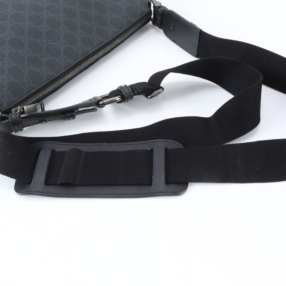 Gucci GG Supreme Leather Shoulder Bag Crossbody Messenger Business Tote — view 2