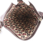 Gucci Guccissima Abbey Leather Shoulder Bag Crossbody Messenger Brown — view 7