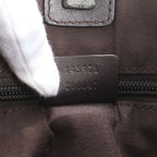 Gucci GG Canvas Leather Tote Shoulder Business Document — view 9