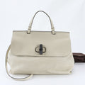 Gucci Bamboo Daily Leather 2-Way Shoulder Bag Crossbody Hand