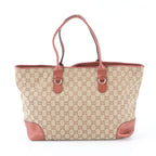 Gucci GG Canvas Heart Bit Leather Tote Shoulder — view 3