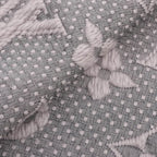 Louis Vuitton Monogram Echarpe Logo Mania Scarf Silk Fringe Gray — view 2