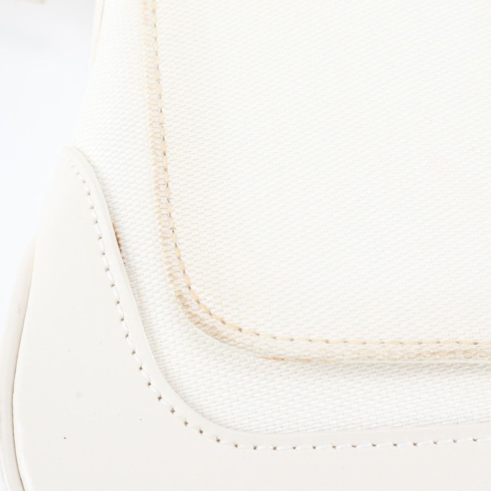 Gucci Jackie 001 Leather Canvas Shoulder Bag Hand — view 9
