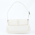 Gucci Jackie 001 Leather Canvas Shoulder Bag Hand — view 3