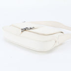 Gucci Jackie 001 Leather Canvas Shoulder Bag Hand — view 4