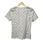 Hermes Short Sleeve T-Shirt 38 M White Black — view 2
