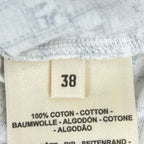 Hermes Short Sleeve T-Shirt 38 M White Black — view 5