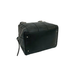 Chanel And Choco Bar Caviar Leather Shoulder Bag Black — view 7