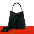 Louis Vuitton Neo Noe Epi Leather 2-Way Shoulder Bag Black Noir