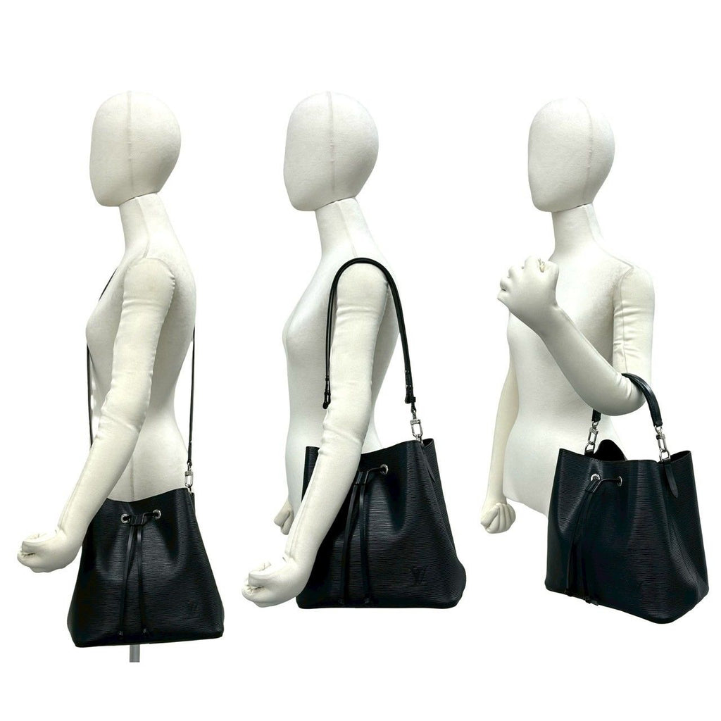 Louis Vuitton Neo Noe Epi Leather 2-Way Shoulder Bag Black Noir — view 2