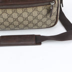 Gucci GG Supreme Leather Shoulder Bag Crossbody Messenger Business Tote — view 2