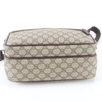 Gucci GG Supreme Leather Shoulder Bag Crossbody Messenger Business Tote — view 6