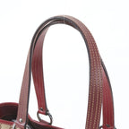 Gucci GG Canvas Leather Tote Shoulder Hand — view 2