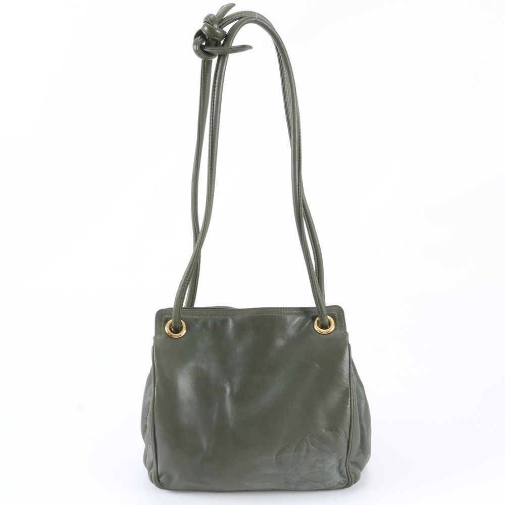 Loewe Anagram Nappa Leather 2-Way Shoulder Bag Crossbody — view 3