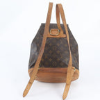 Louis Vuitton Monogram Montsouris MM Leather Backpack Shoulder Bag — view 2