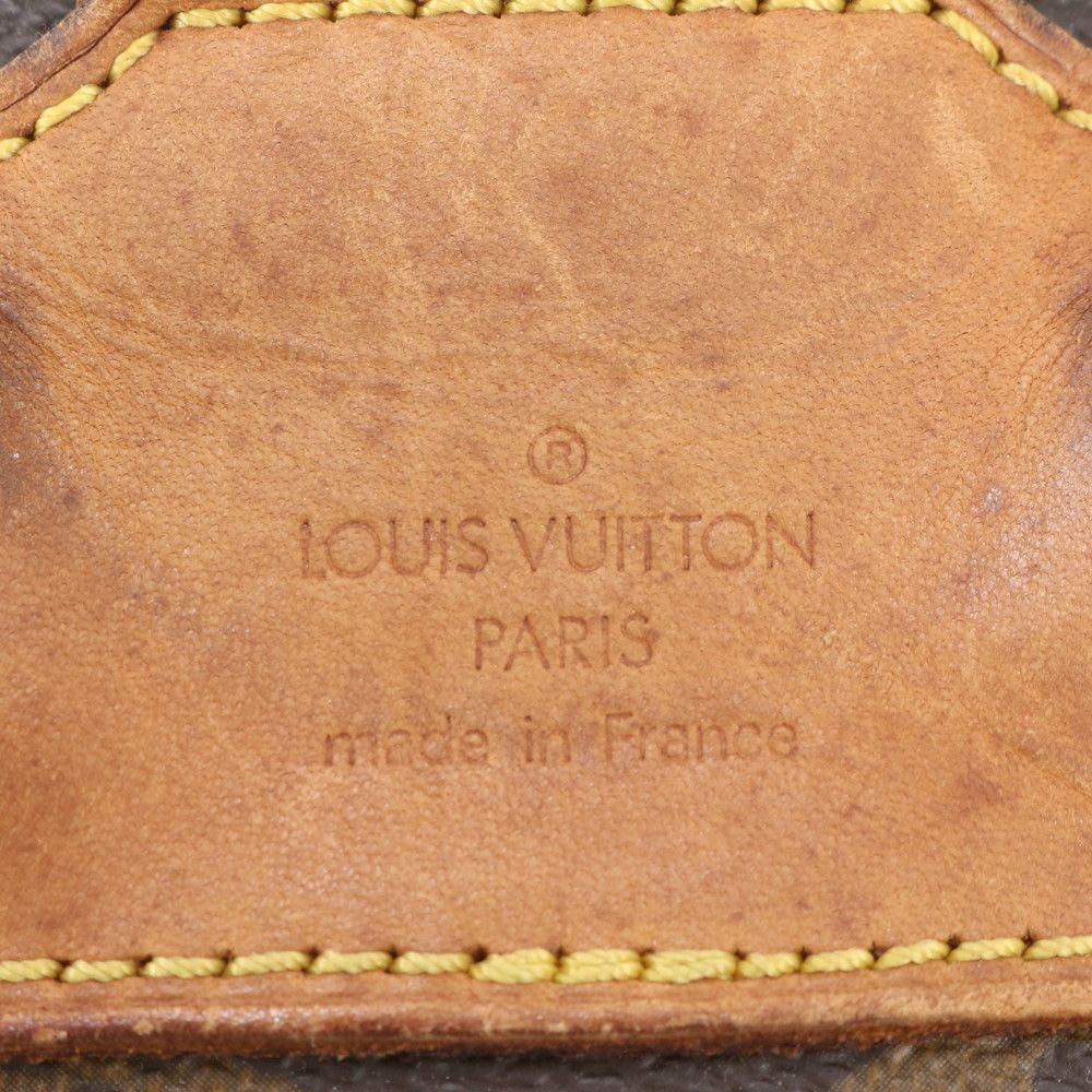 Louis Vuitton Monogram Montsouris MM Leather Backpack Shoulder Bag — view 9