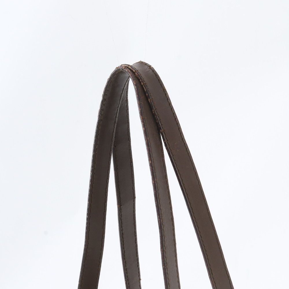 Gucci GG Canvas Leather Tote Shoulder Hand — view 2