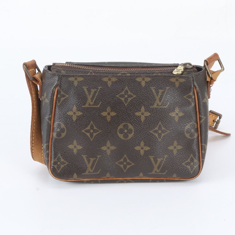 Louis Vuitton Monogram Viva-Cite PM Leather Shoulder Bag Crossbody — view 3