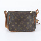 Louis Vuitton Monogram Viva-Cite PM Leather Shoulder Bag Crossbody — view 3