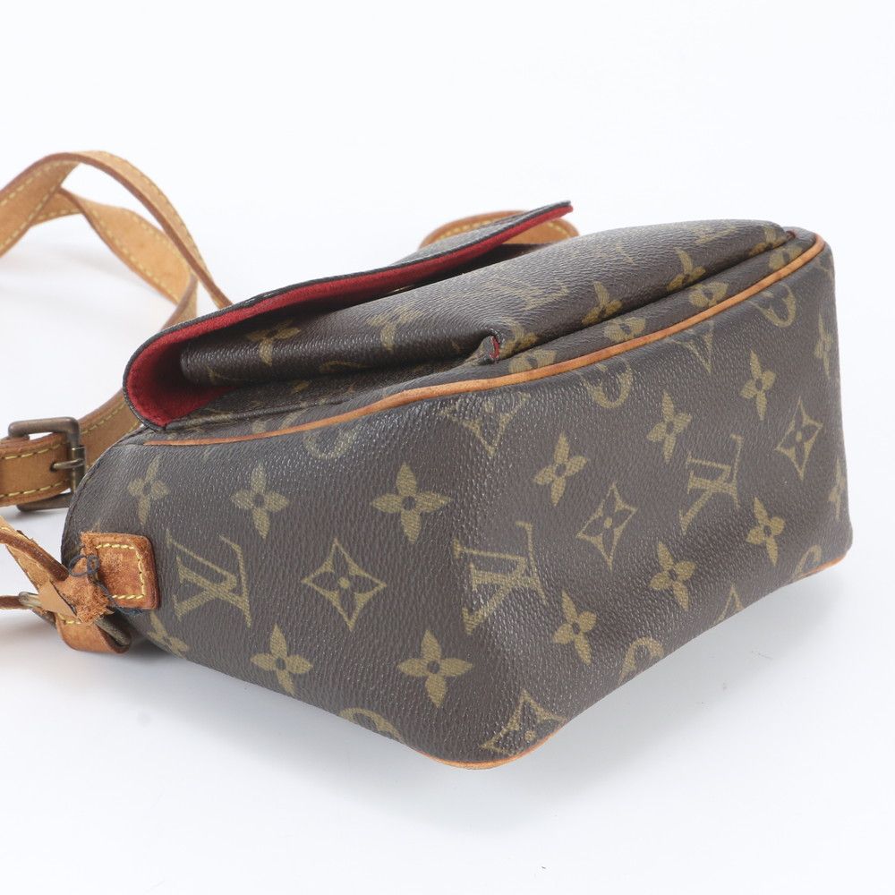 Louis Vuitton Monogram Viva-Cite PM Leather Shoulder Bag Crossbody — view 5
