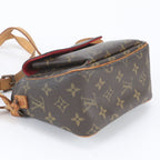 Louis Vuitton Monogram Viva-Cite PM Leather Shoulder Bag Crossbody — view 5