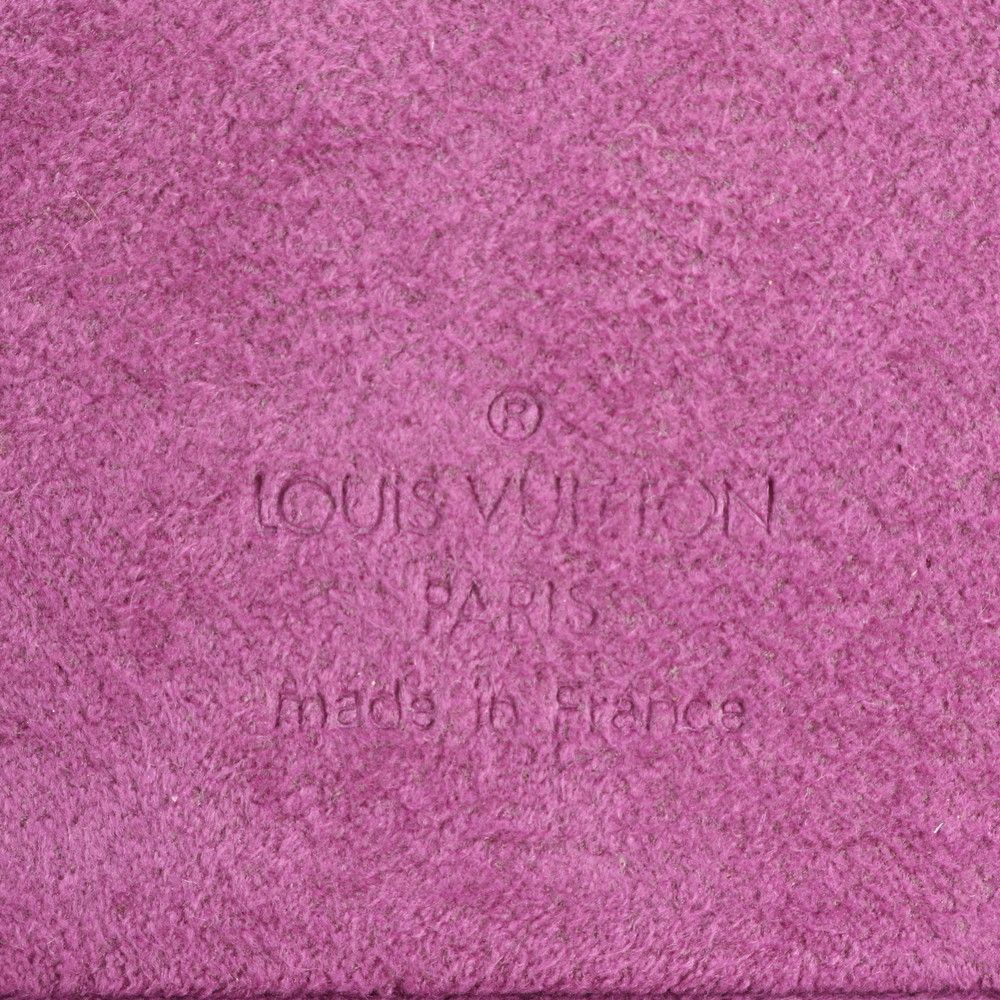 Louis Vuitton Epi Cannes Tassili Yellow Vanity Leather Handbag — view 9
