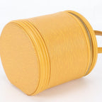 Louis Vuitton Epi Cannes Tassili Yellow Vanity Leather Handbag — view 4