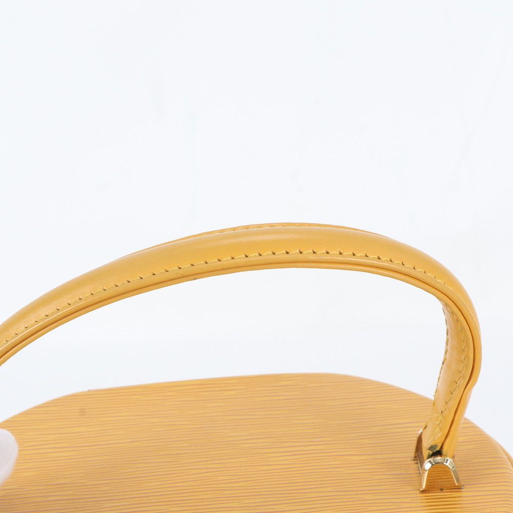 Louis Vuitton Epi Cannes Tassili Yellow Vanity Leather Handbag — view 2