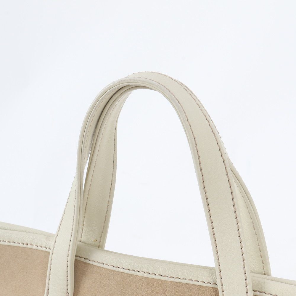 Loewe Vintage Anagram Leather Tote Shoulder Hand — view 2