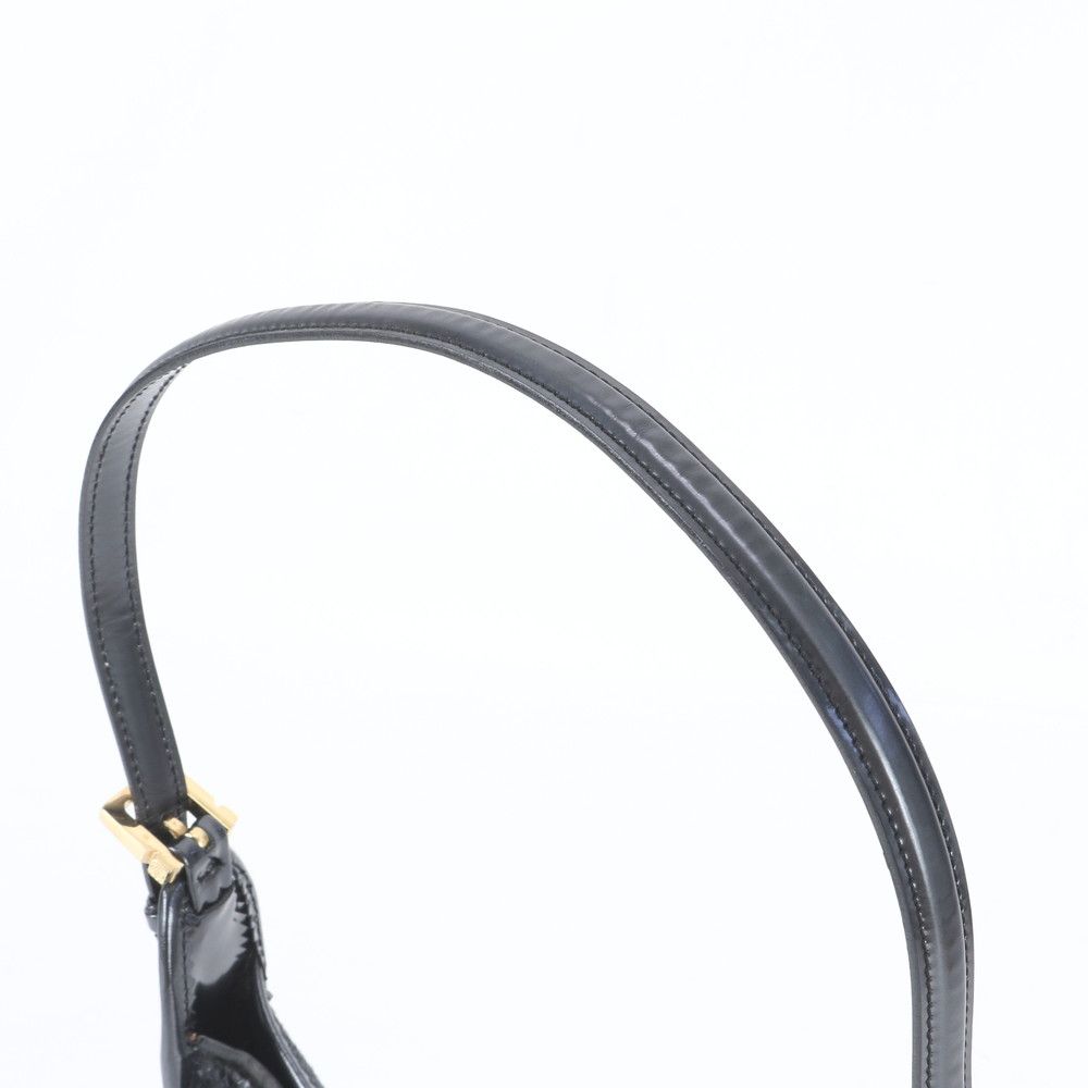 Loewe Anagram Leather Shoulder Bag Hand — view 2