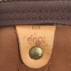 Louis Vuitton Monogram Keepall 55 Leather Boston Bag Tote Carry — view 9