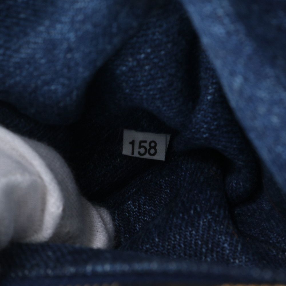 Prada Canapa Denim Blue Tote Shoulder Hand — view 9