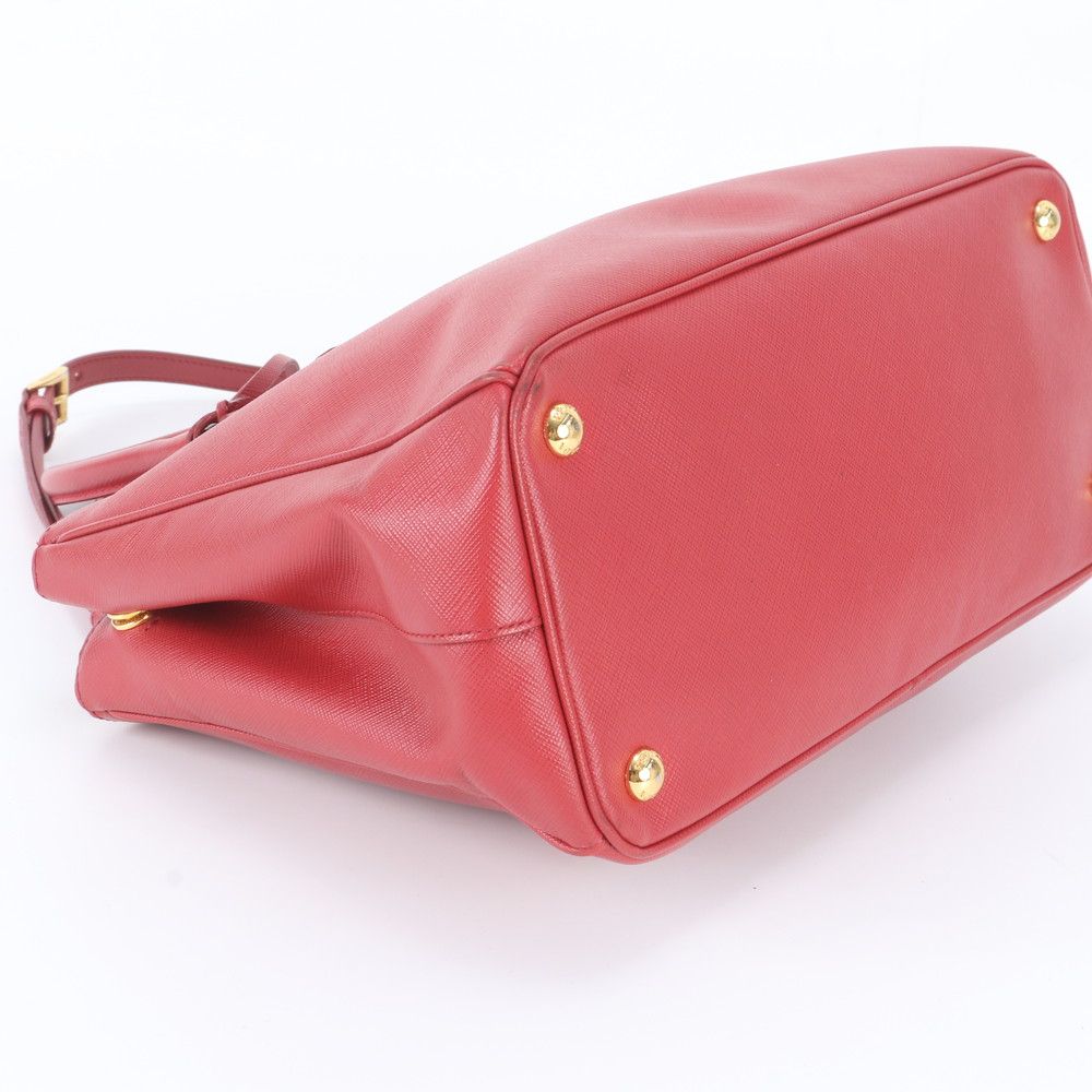 Prada Saffiano Leather Galleria 2-Way Shoulder Bag Crossbody Hand — view 6