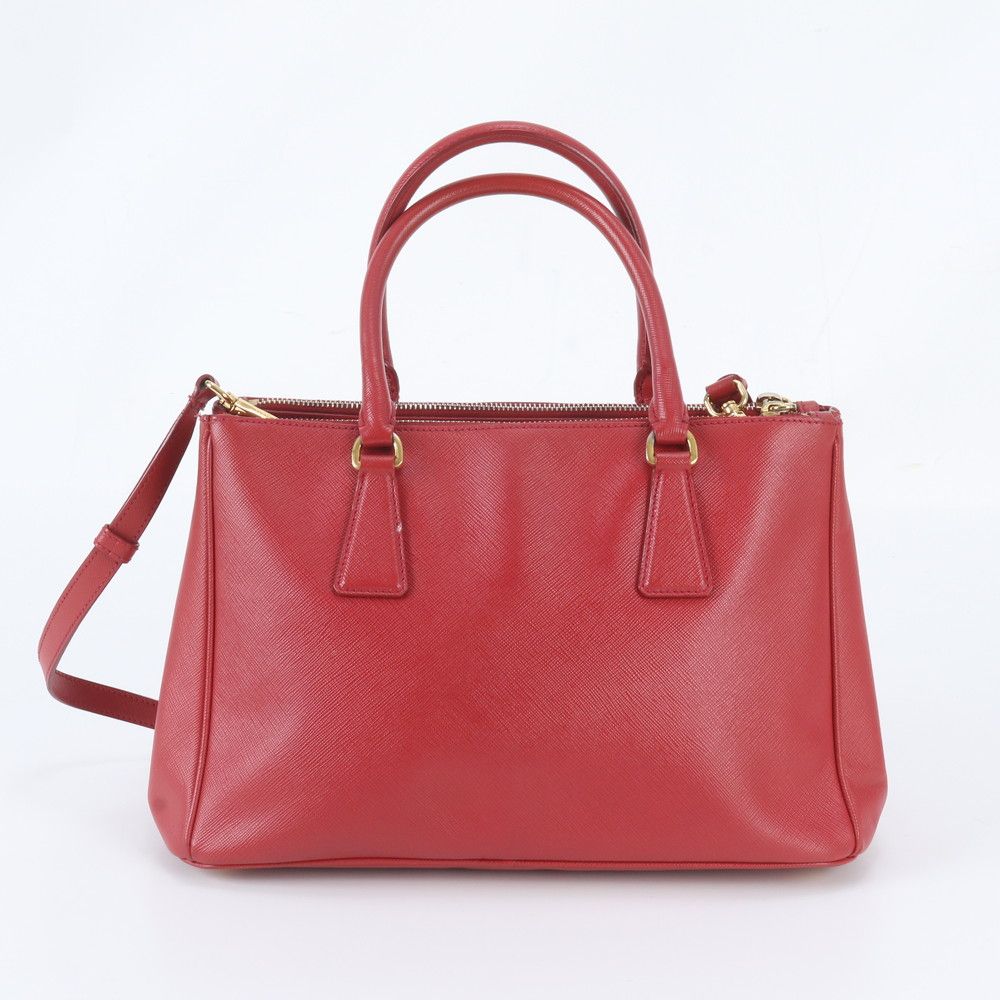 Prada Saffiano Leather Galleria 2-Way Shoulder Bag Crossbody Hand — view 4