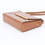 Loewe Leather Shoulder Bag Hand Brown — view 4