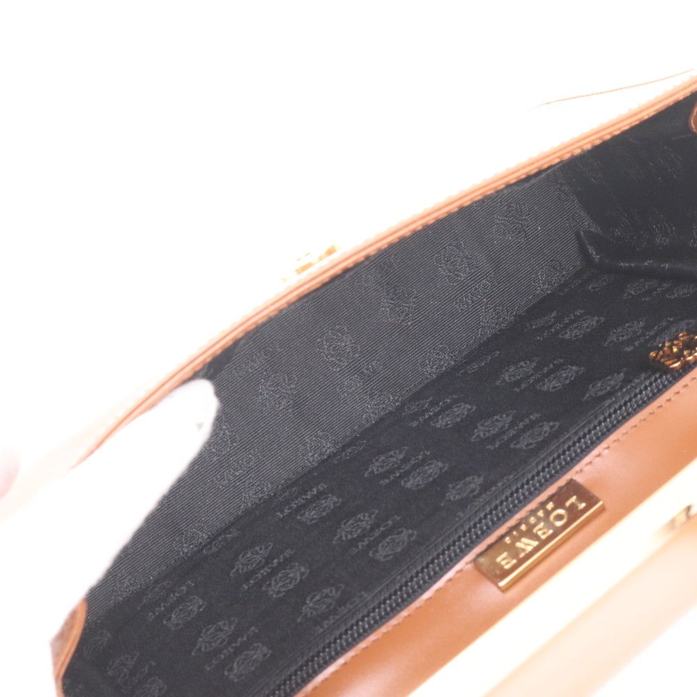 Loewe Leather Shoulder Bag Hand Brown — view 7