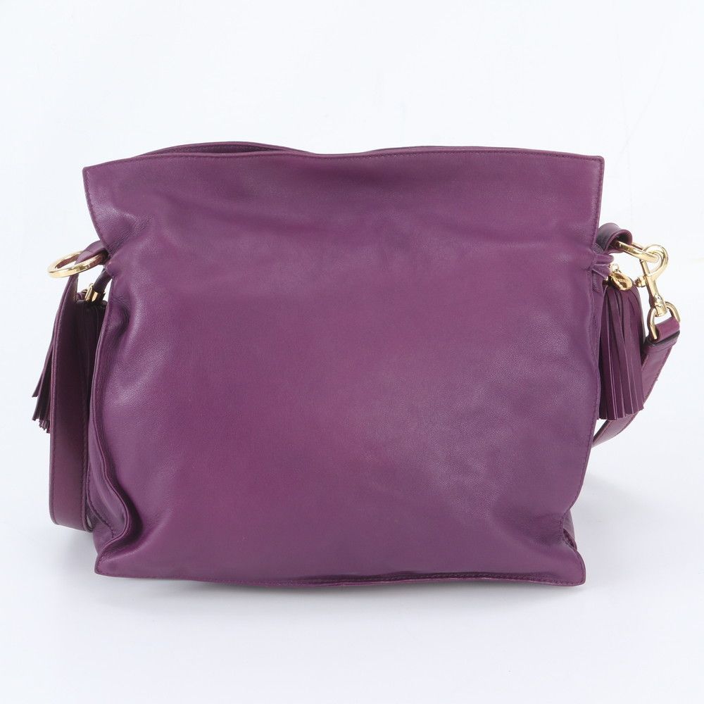Loewe Anagram Flamenco 30 Tassel Leather Shoulder Bag Crossbody — view 3