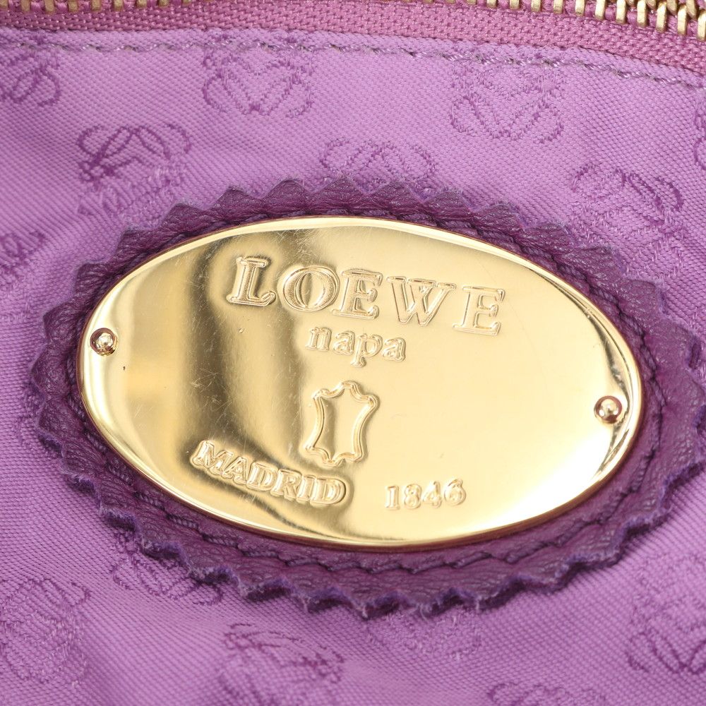 Loewe Anagram Flamenco 30 Tassel Leather Shoulder Bag Crossbody — view 8