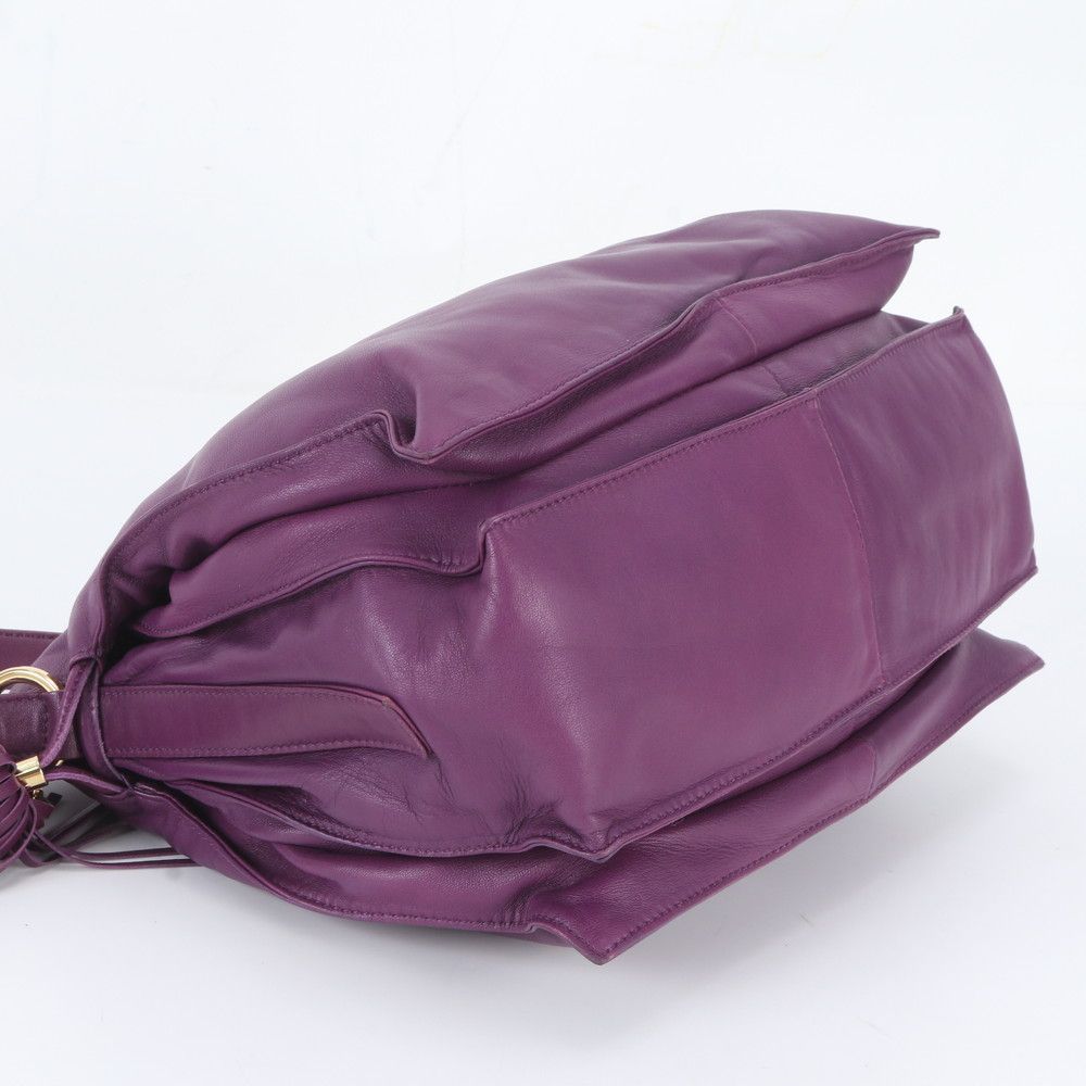 Loewe Anagram Flamenco 30 Tassel Leather Shoulder Bag Crossbody — view 5
