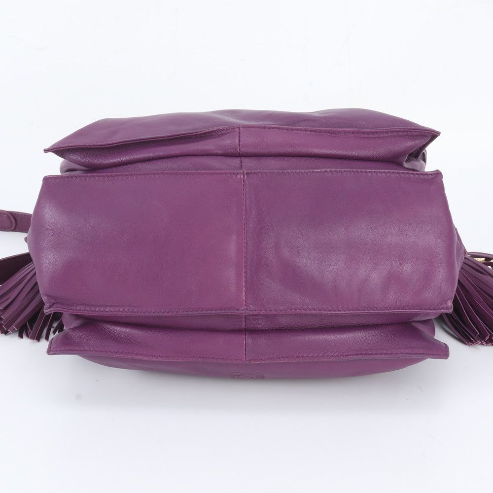 Loewe Anagram Flamenco 30 Tassel Leather Shoulder Bag Crossbody — view 6