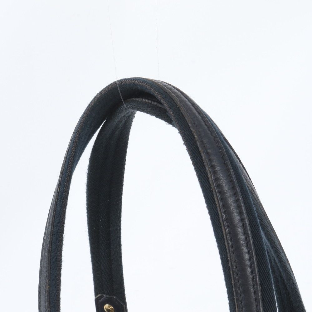 Louis Vuitton Monogram Mini Lucille GM Blue Leather Tote Shoulder — view 2