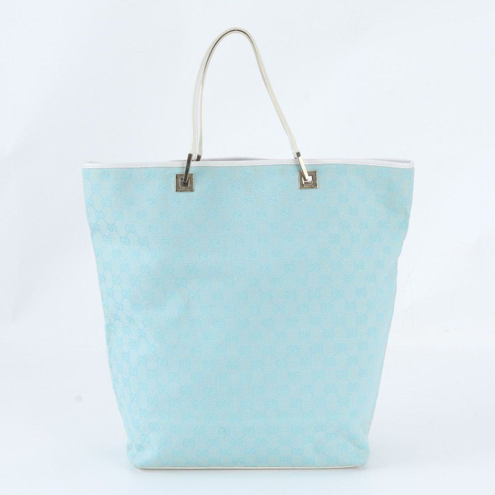 Gucci GG Canvas 002 Leather Tote Shoulder Hand