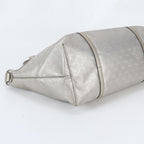 Gucci GG Supreme Leather Tote Shoulder Hand Silver — view 5